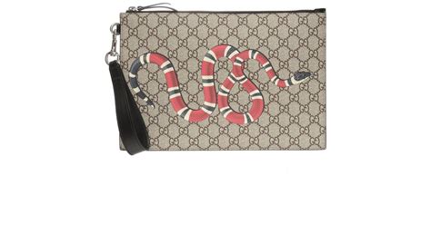 gucci snake clutch